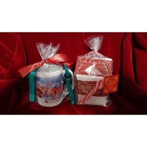 Santa's Best Friends Mug and Hot Cocoa Set